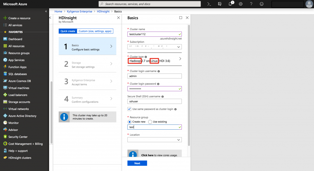 Cluster Configuration With Kyligence Enterprise OLAP