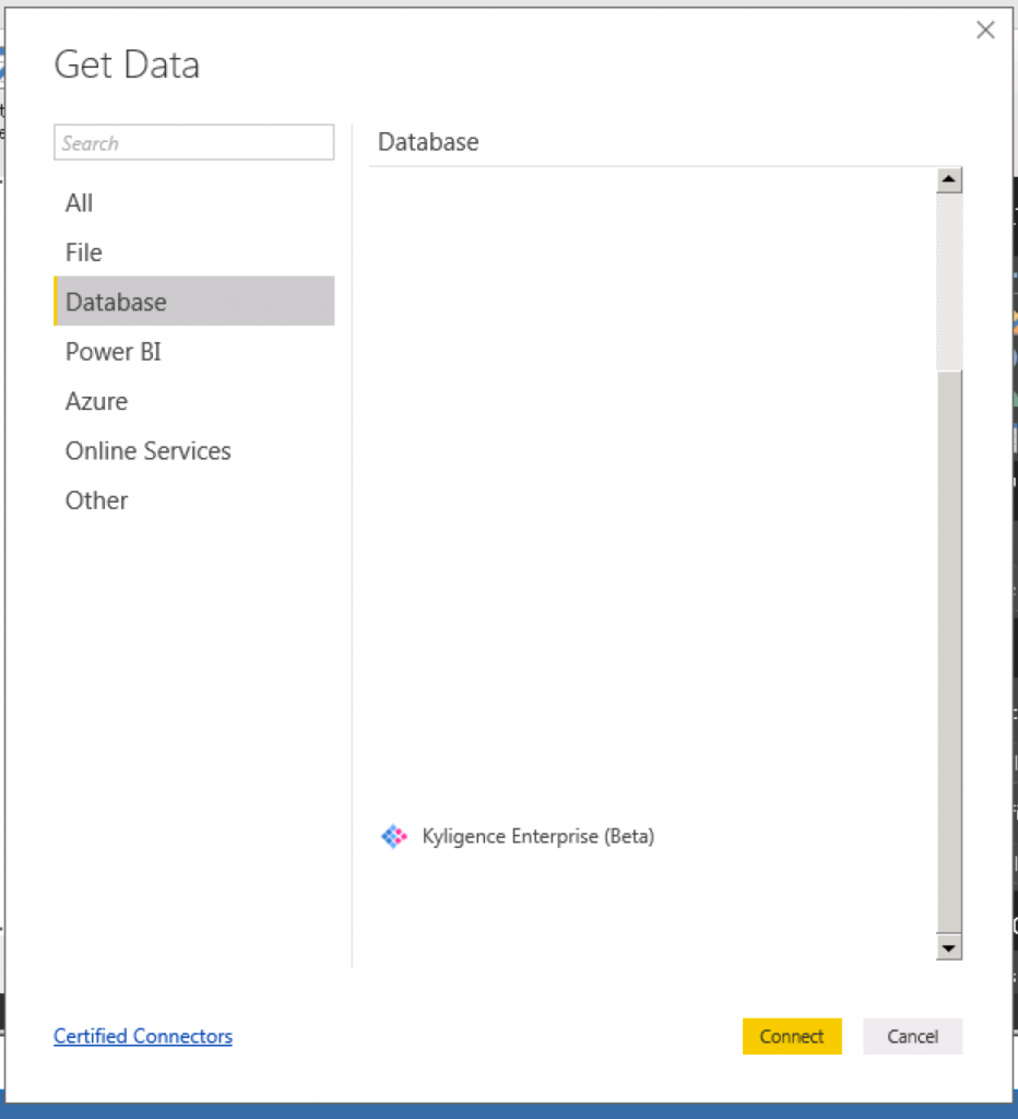 Connecting Kyligence Enterprise With Power BI Desktop